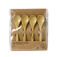 Bamboo Cutlery Party Spoon 4p Set - TAKEYAKA