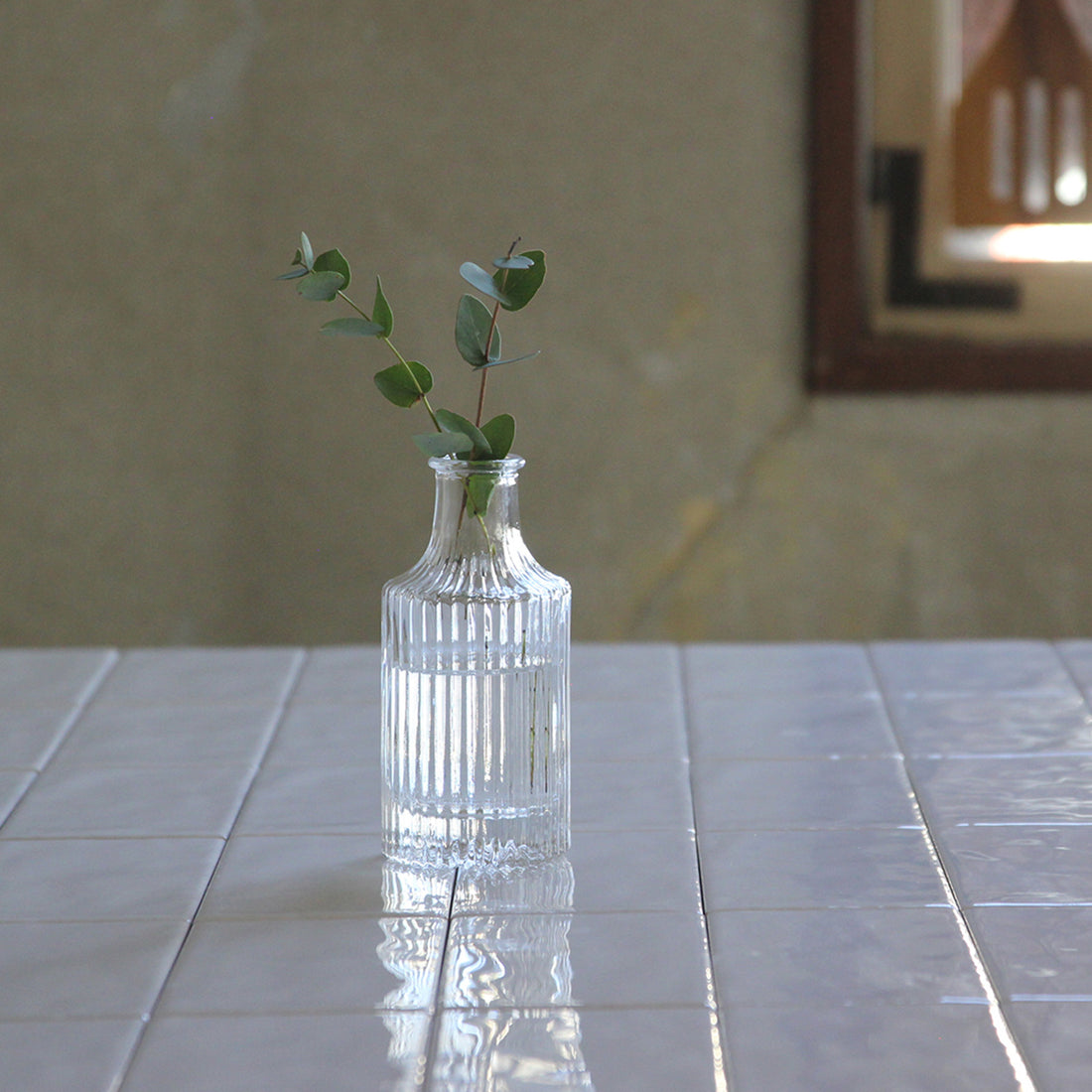 Petite Glass Bud Flower Vase
