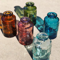 Glass Bottle 6" - 100% Recycled Glass Made in Valencia, Spain