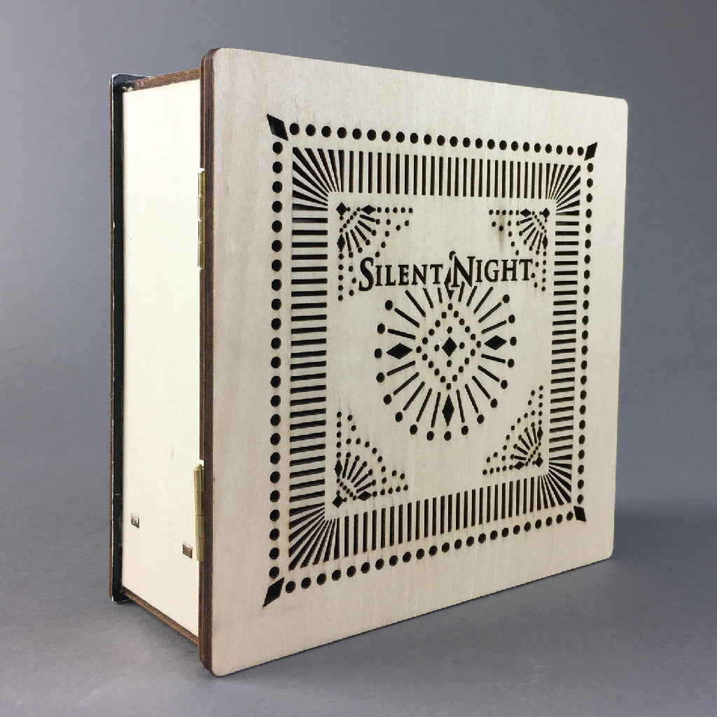 Believe Wooden LED Book Silent Night