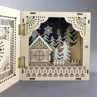 Believe Wooden LED Book Silent Night