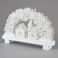 Believe Wooden LED Snow Town Decoration