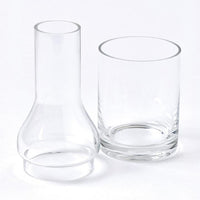 2 Way Glass Bottle Vase