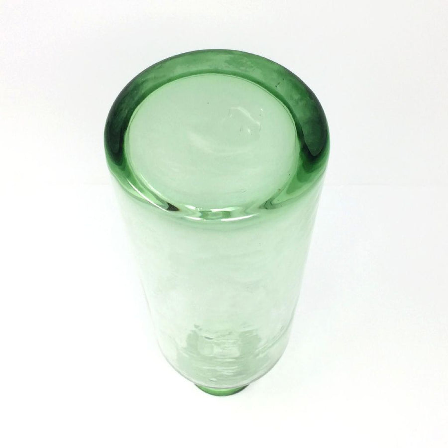 Handcrafted Recycled Glass Vessel: Tall