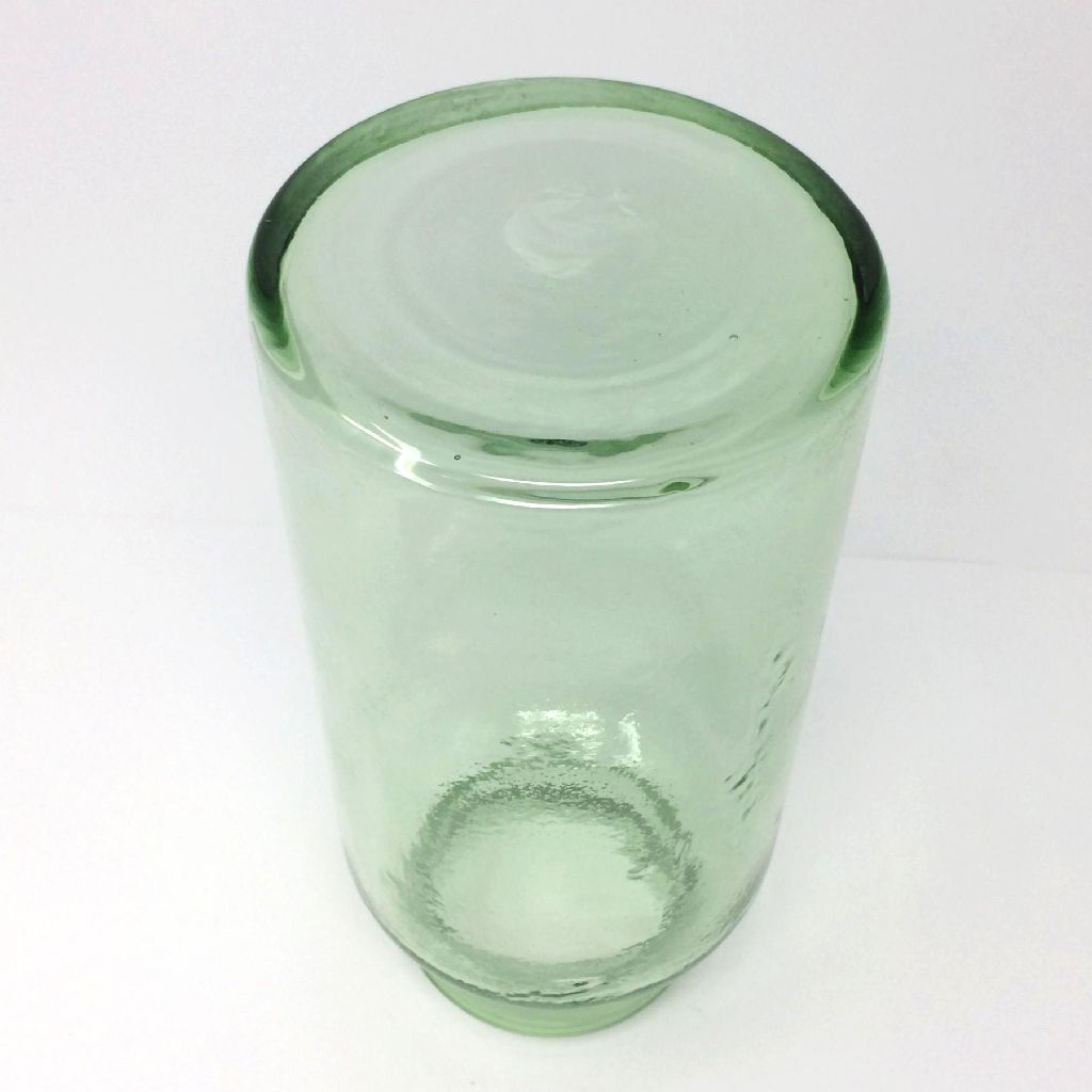 Handcrafted Recycled Glass Vessel: Large - E