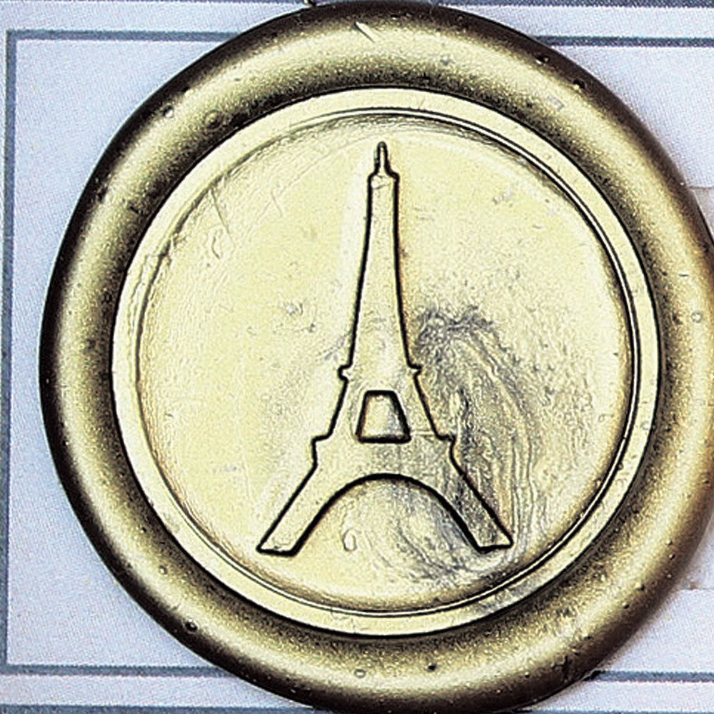 Sealing Wax Stamp, Envelope Vintage Closure - Eiffel Tower