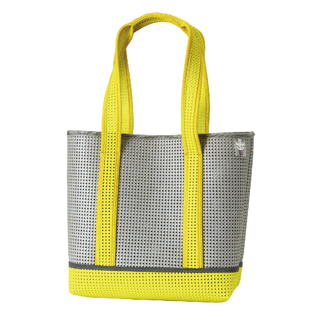 EVA Neon Lightweight Mesh Tote Bag with Reflective Tape