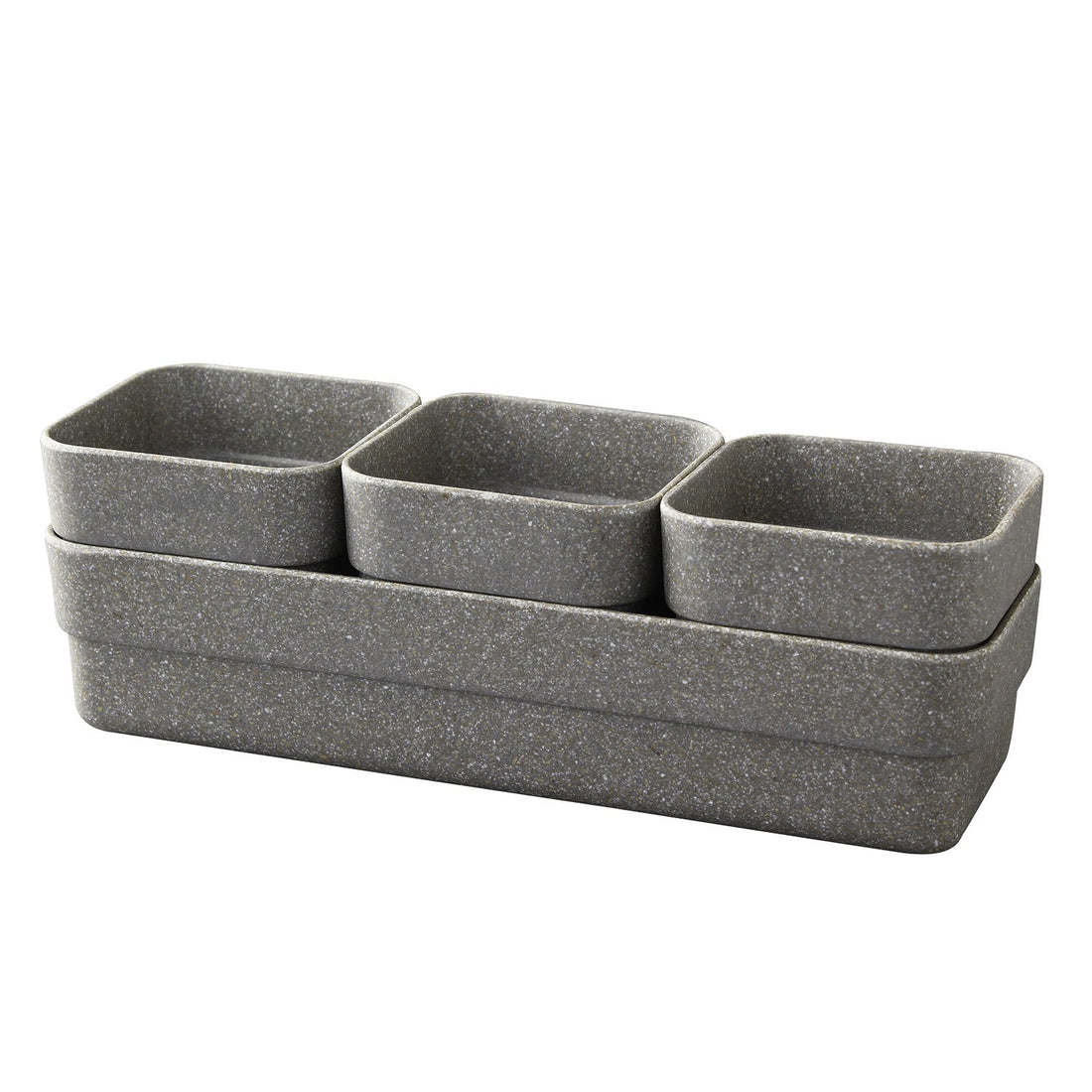 Eco Planter Herb - 3 Pots with Tray
