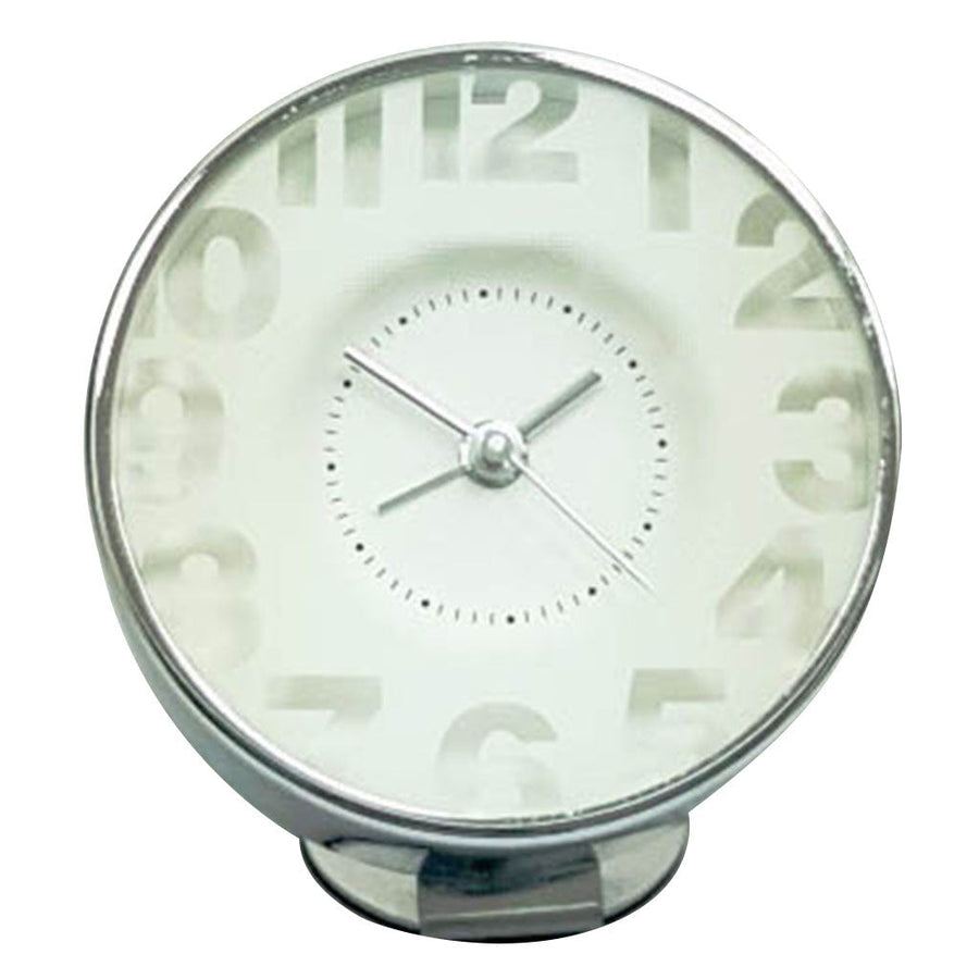 Bedside Analog Alarm Clock - Round Frame