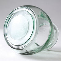 Small Glass Jar 100% Recycled Glass